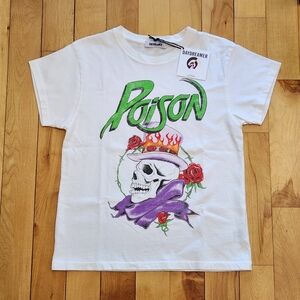 NWT Daydreamer Poison Joker Flush Tour Tee - S